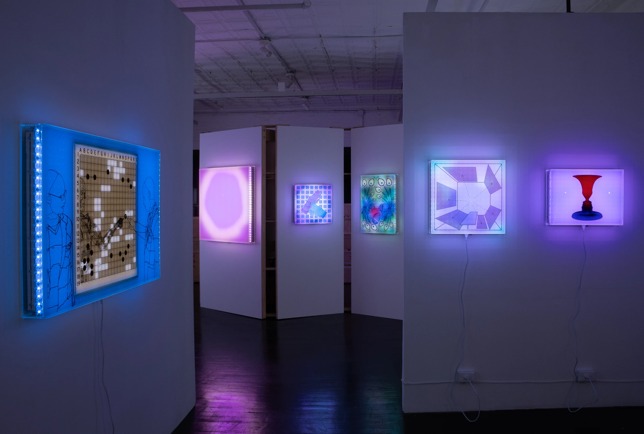 Jonathan Bruce Williams — Installation View, Let's All Abandon Reality Together, Kai Matsumiya Gallery, 2025